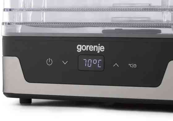 Сушилка для овощей и фруктов Gorenje FDK400DE 240 Вт черная Київ
