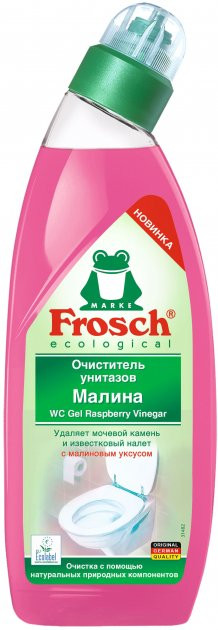 Засіб для чищення унітазів Frosch Малина 4009175946003 750 мл Київ - зображення 1