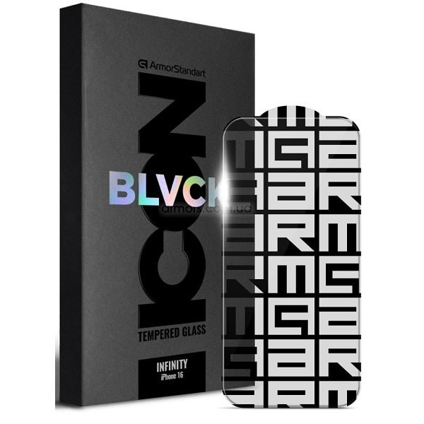 Захисне скло ArmorStandart Infinity Icon 2.75D для iPhone 15 Black (ARM73955) (Код товару:39109) Харків - зображення 1