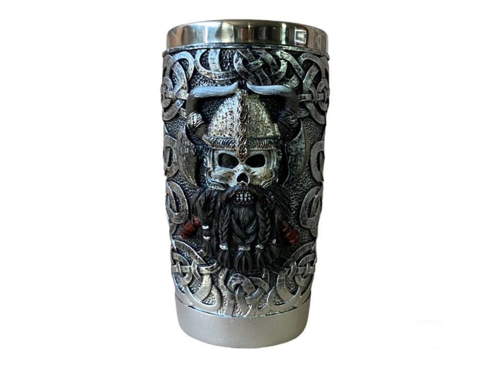 Кружка Чашка Бокал 3 Нержавеющая Сталь Бокал - Сталь Молот Тора 400 мл Киев - изображение 6