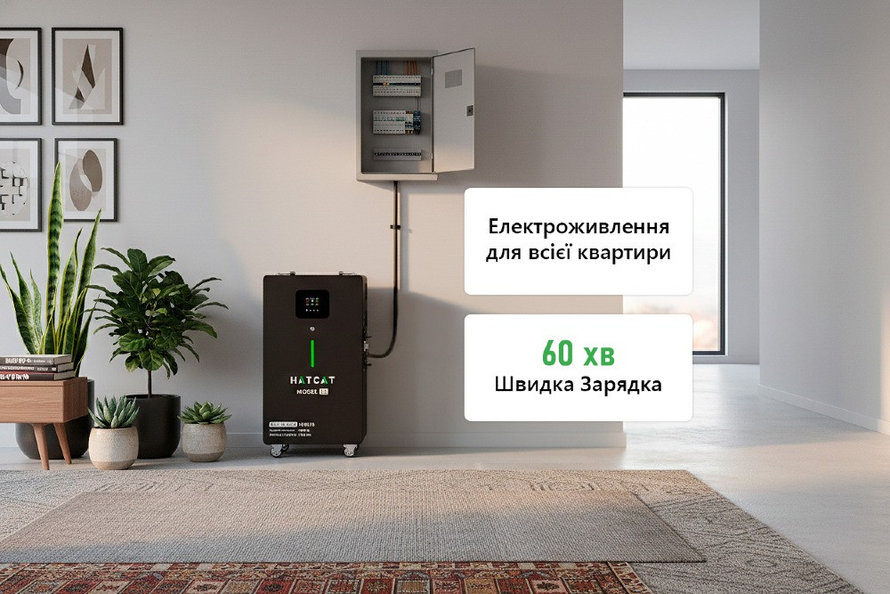 Зарядна станція HATCAT ALL-IN-ONE 4200 Вт 5120 Вт год LiFePO4 Київ - зображення 7