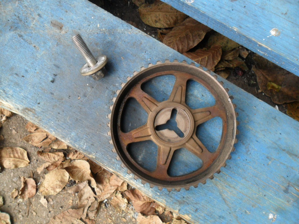 B6S712425A, Шестерня впускного розподвала Мазда 323 1.5, 16V, Z5, ориг Вінниця - зображення 4