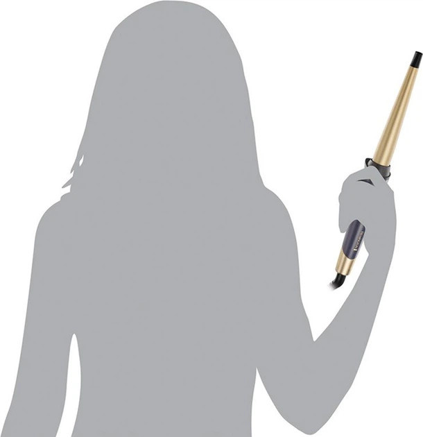 Плойка для волос Remington Sapphire Luxe Curling Wand CI5805 39 Вт синяя Київ - зображення 8