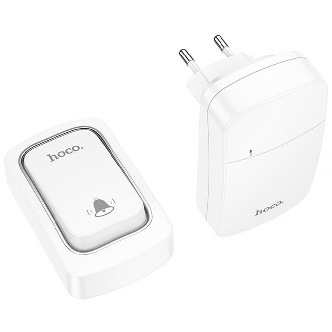 Дверной звонок Hoco HI26 EcoBell self-powered wireless doorbell Херсон - зображення 2
