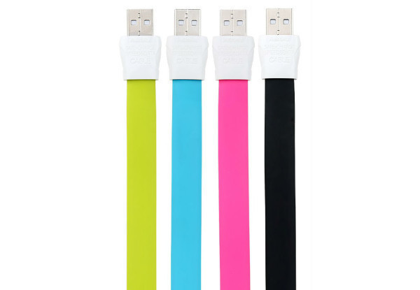 Lightning кабель Flat Full Speed II RC-011i 1m pink Remax 301604 Київ - зображення 4