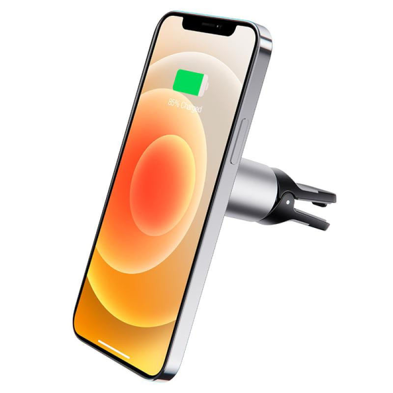 Автодержатель с БЗУ Borofone BH43 Magnetic 15W Херсон - зображення 3