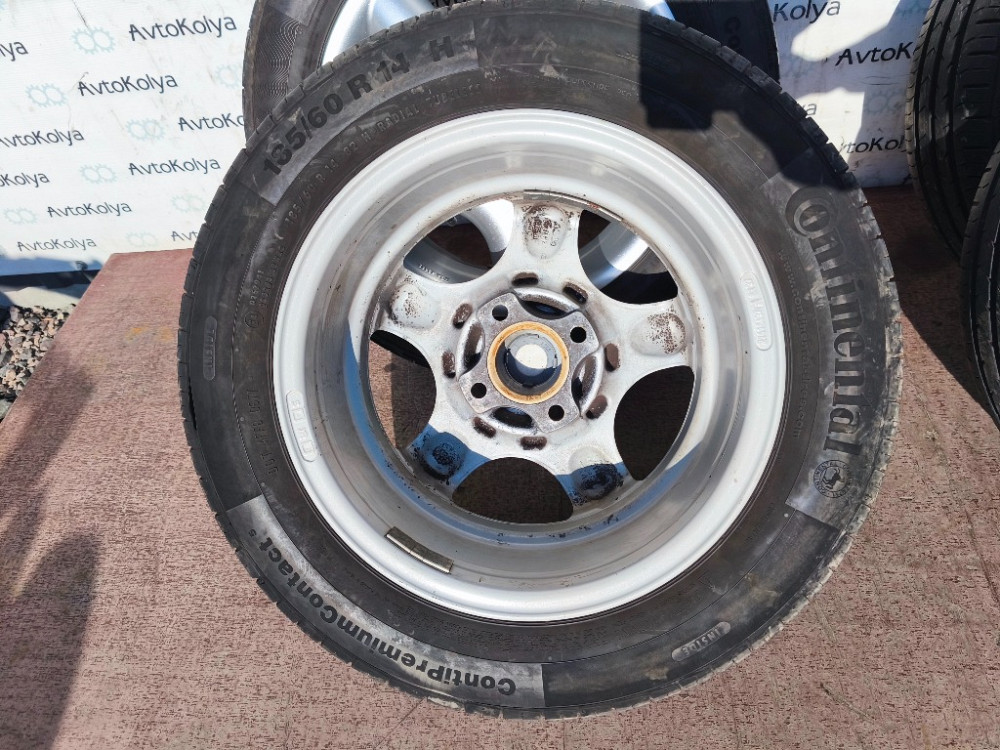 Диски литые с летними шинами 185/60 R14 Continental ContiPremiumContact 5 Ford Fusion Ковель - изображение 7