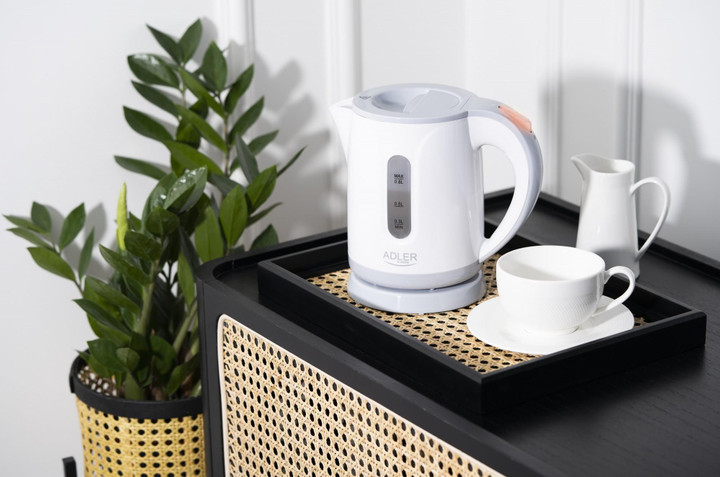 Электрочайник Adler AD-1371g 0.8 серый Киев - изображение 4
