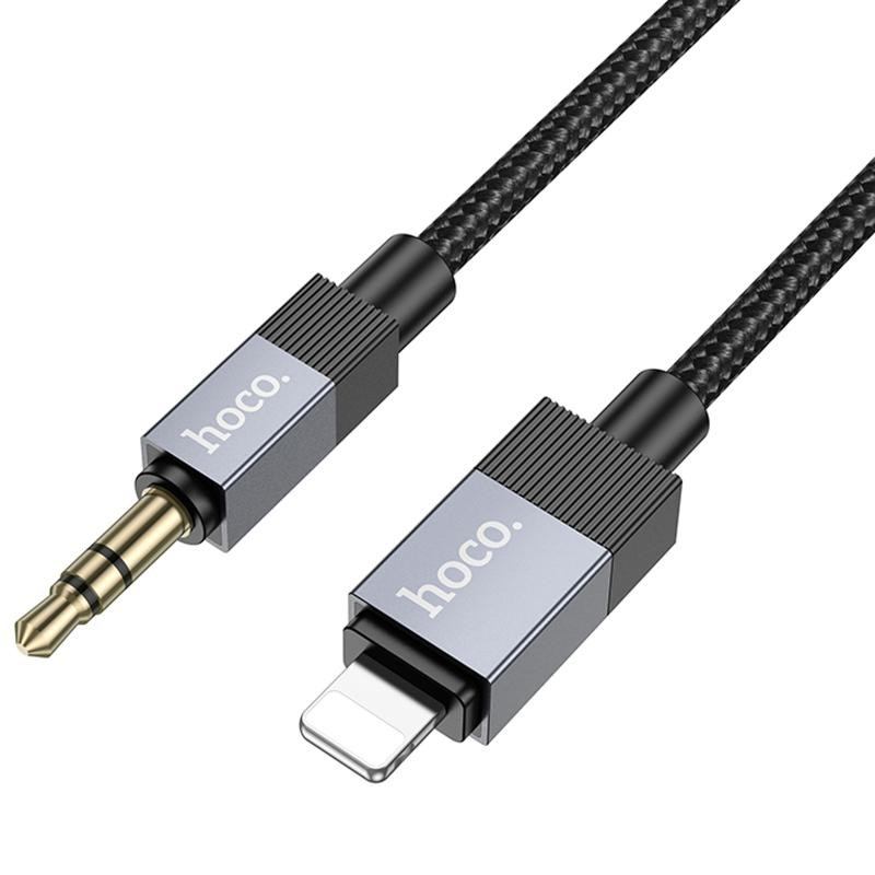 Аудио кабель Aux Hoco UPA32A Clever digital (Lightning to AUX 3.5mm) (1m) Херсон - зображення 2