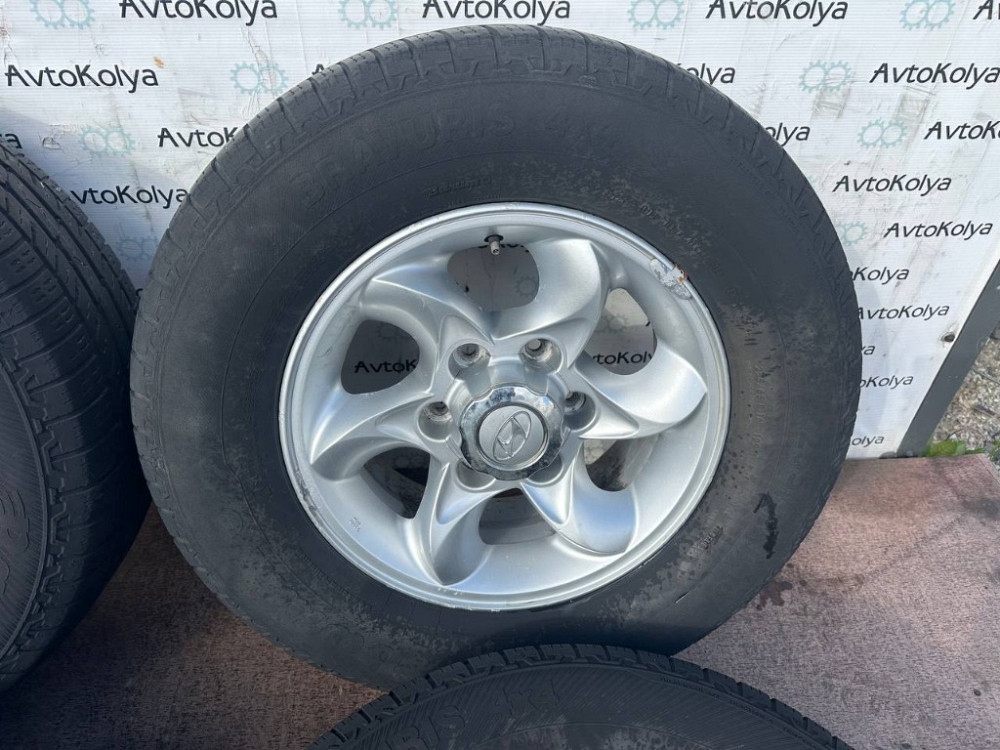 Диск литой с шиной 255/65 R16 Hyundai Terracan 2001-2007 (комплект) Ковель - изображение 4