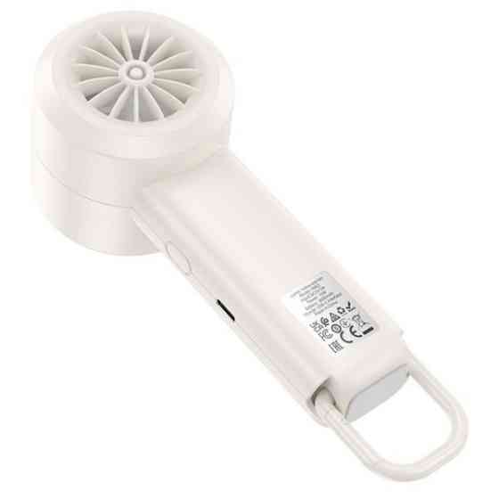 Вентилятор портативний Hoco HX63 2000mAh White Харьков