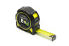 Рулетка WERTVOLL 8 м х 27 мм фиксатор полотна кнопка STOP покрытие TPR нейлоновое покрытие противоск Харків