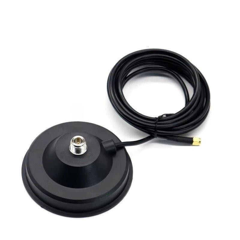 Магнитное основание для антенн, диаметр 12 см с N-female, кабель RG58U 3 метра c SMA-male (83009) Днепр - изображение 1
