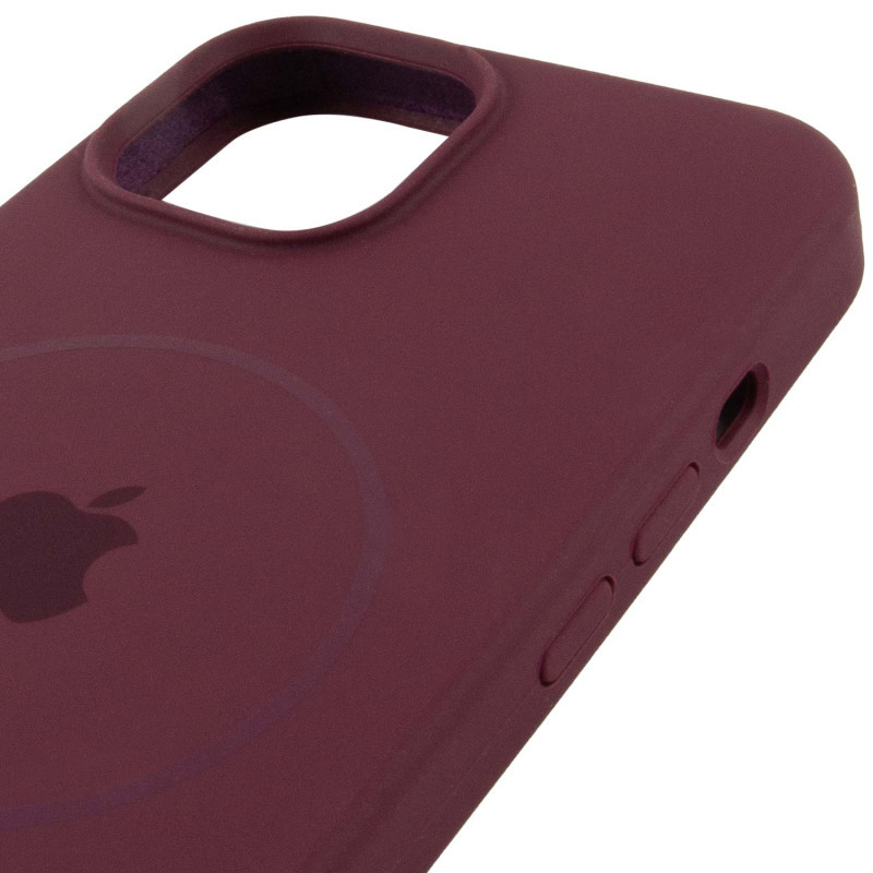 Чехол Silicone Case Full Protective (AA) with MagSafe для Apple iPhone 15 Plus (6.7") Херсон - зображення 4
