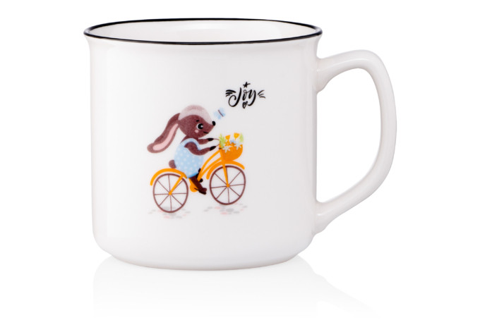 Кружка Ardesto Joy AR-3462 320 мл біла Київ - зображення 1