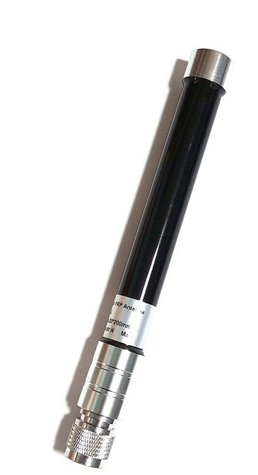 Антенна 2.4GHz 6dBi, до 100W, всенаправленная, N-male разъем, 20 см, черная Днепр - изображение 1