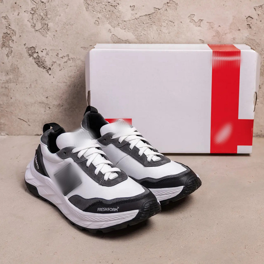 Мужские кожаные кроссовки Clasic model White Киев - изображение 8