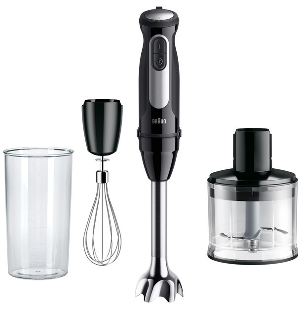 Блендер погружной Braun MultiQuick 5 Pro MQ55236M 1000 Вт черный Киев - изображение 1