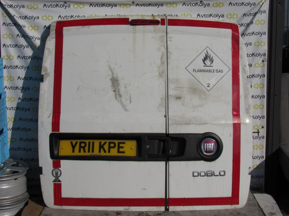 Дверь задняя Fiat Doblo 2010-2015 Ковель - изображение 3