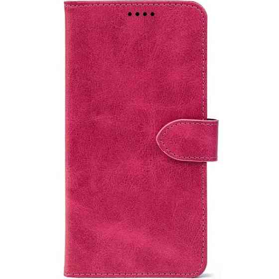 Чохол-книжка Crazy Horse Clasic для Xiaomi Redmi Note 15 5G/Poco M8 5G Magenta (Front) Харьков