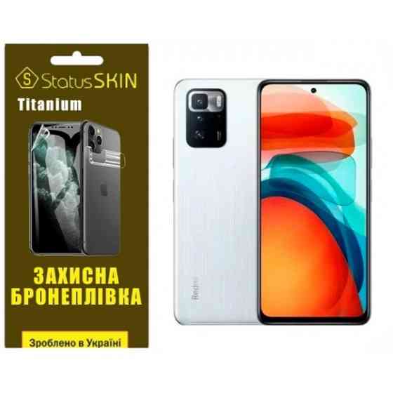 Поліуретанова плівка StatusSKIN Titanium на екран Xiaomi Redmi Note 10 Pro 5G/Poco X3 GT Глянцева Харків
