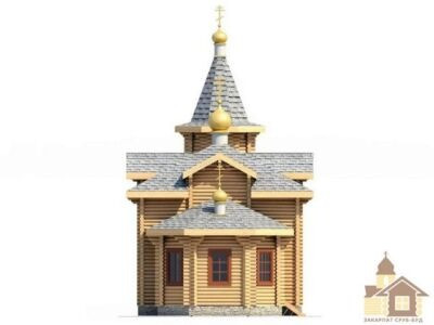 Проекти та дизайн дерев'яної церкви з екологічних матеріалів – зруби під ключ від Закарпат Зруб-Буд Одеса - зображення 7