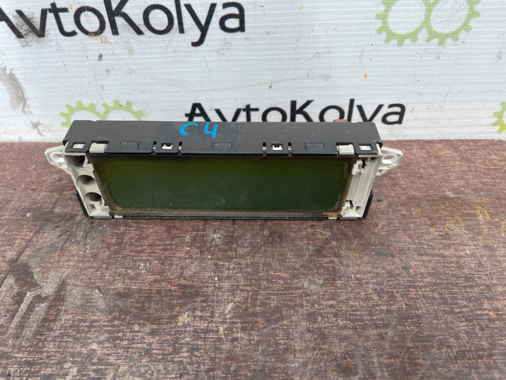 Дисплей мультимедиа Citroen C4 2004-2010 (9659062780) Ковель - зображення 3