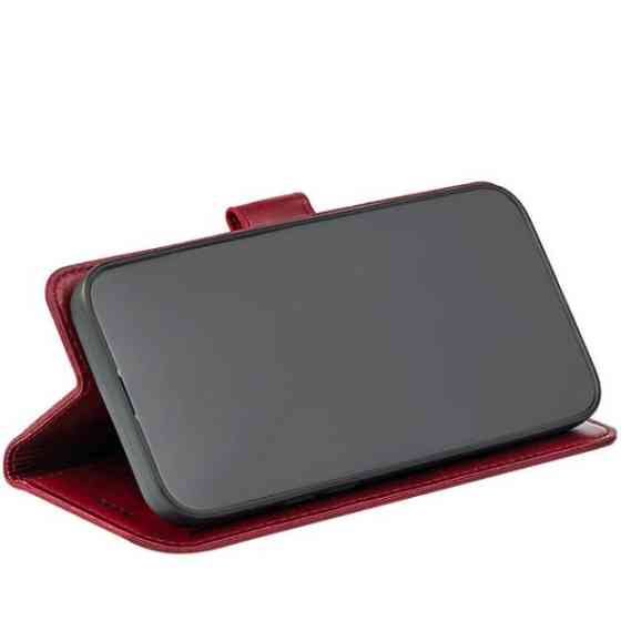 Чохол-книжка Crazy Horse Clasic для Xiaomi Redmi Note 15 5G/Poco M8 5G Red Wine (Front) Харків