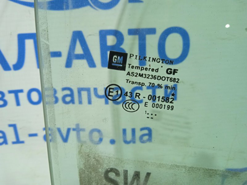 Стекло двери заднее правое Opel Astra 2009-2015 13265820 (Арт. 16055) Київ - зображення 2