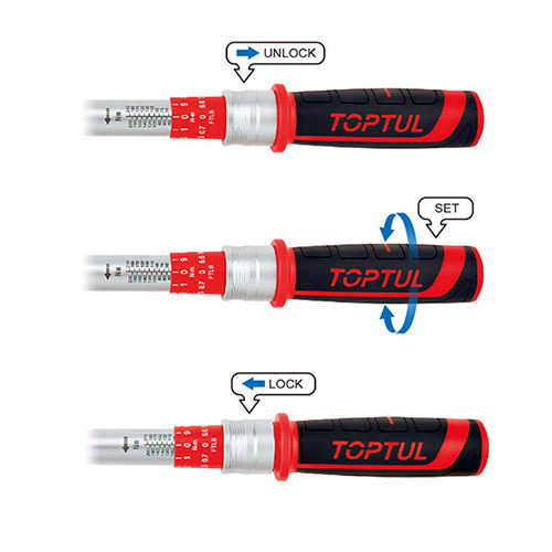 Ключ динамометрический 3/4"x955мм 100-600Nm TOPTUL ANBV2460 Харьков - изображение 2