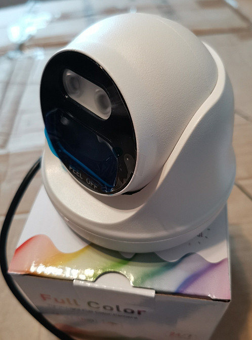 Купольная Full Color 5 Mp видеокамера / AHD TVI CVI аналог Київ - зображення 3