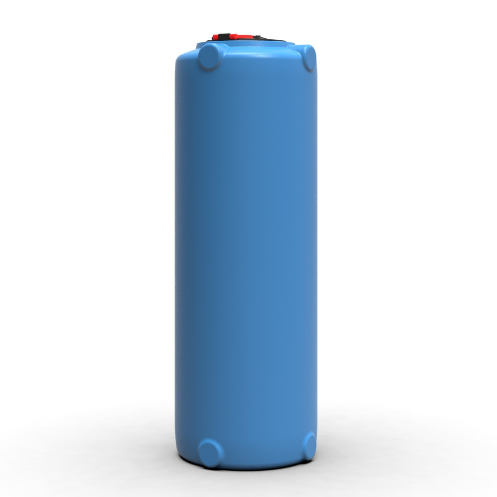 Емкость 1000 л узкая вертикальная Viger голубая Київ - зображення 2