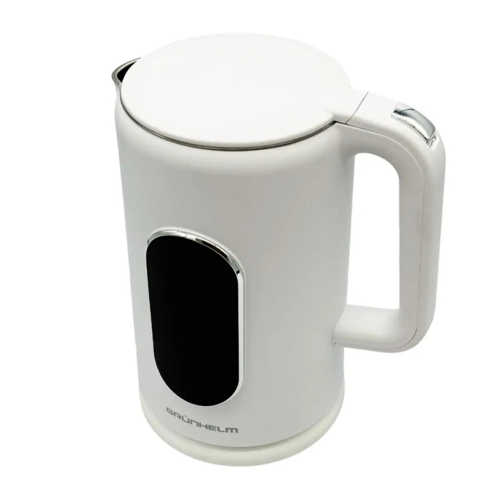 Электрочайник Grunhelm EKS-25030W 1.7 л белый Київ - зображення 9