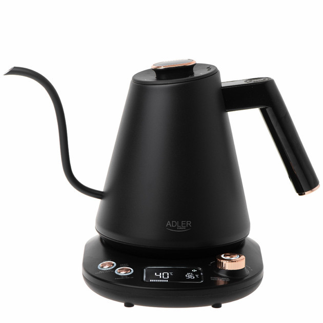 Электрочайник Adler AD 1349 LED 1 л черный Київ - зображення 5