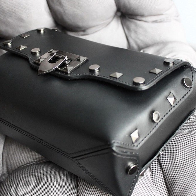 Шкіряна крос боді сумка жіноча Італія люкс маленька сумочка в гладкій шкірі TS000012 Київ - зображення 2