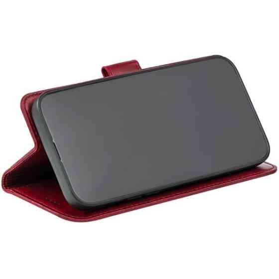 Чохол-книжка Crazy Horse Clasic для Xiaomi Redmi Note 15 Pro 4G Red Wine (Front) Харків