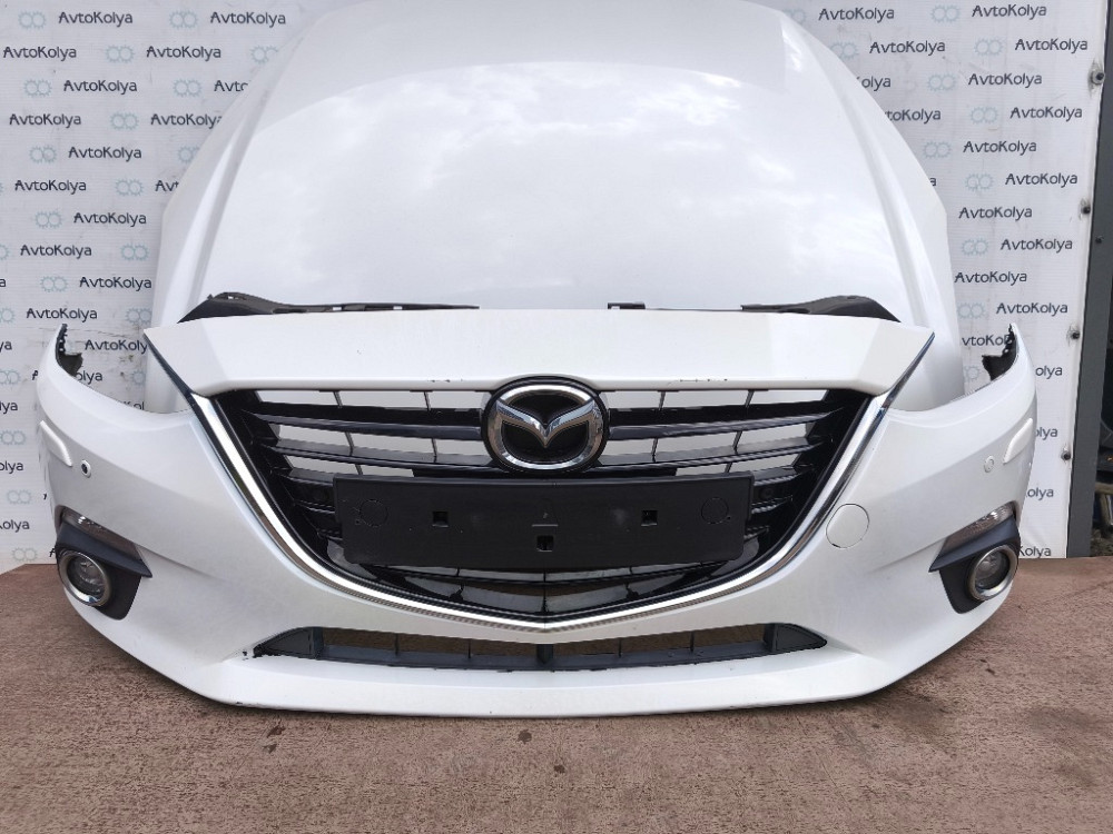Ноускат бампер передний + капот + фара Mazda 3 BM 2013-2016 (MZ04151BA) Ковель - зображення 1