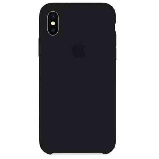 DM Silicone Case для iPhone XS Max Black Харьков