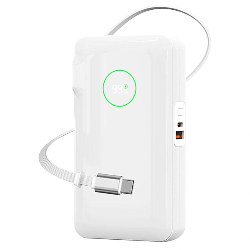Портативное ЗУ Power Bank WIWU Wi-P049 22.5W+PD35W with cable 10000 mAh Херсон - зображення 4