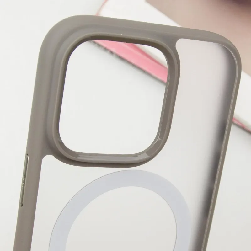 TPU+PC чехол Blueo Skin Friendly Frosted with MagSafe для Apple iPhone 16 Pro Max (6.9") Херсон - изображение 11