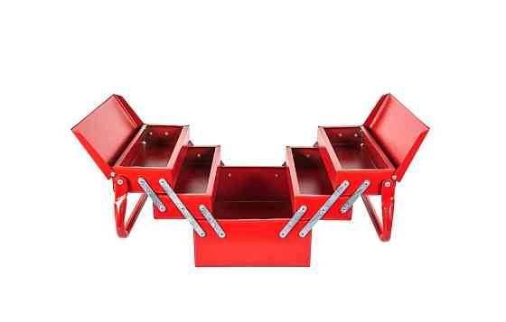 Ящик для инструментов MASTERTOOL металлический 330 мм 3 яруса/5 отделений 79-3305 Харьков