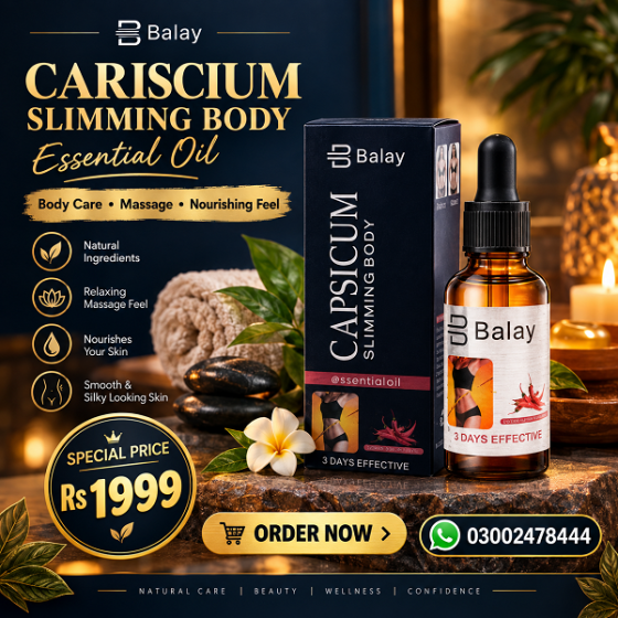 Balay Capsicum Slimming Body Oil In Pakistan - 03002478444 Донецк