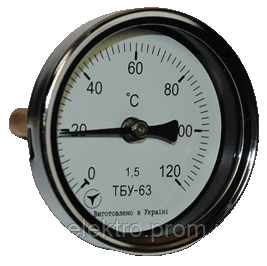 Термометр биметаллический осевой ТБУ-63 (ТБУ 63, ТБУ63, ТБ-63, ТБ-063, ТБ 63, ТБ63, ТБП) Київ - зображення 5
