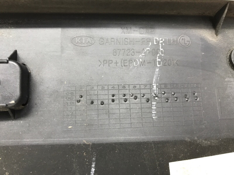 Накладка двери Kia Sorento XM 2.2 DIESEL D4HB 2009 перед. лев. (б/у) Киев - изображение 7