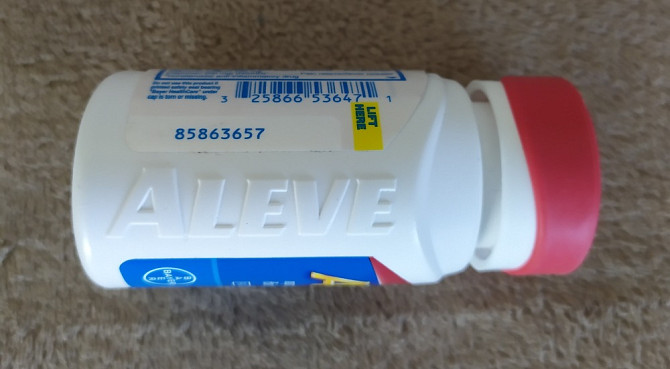 Aleve 220 mg, 90 каплет, Алів, Bayer. Тернополь - изображение 2