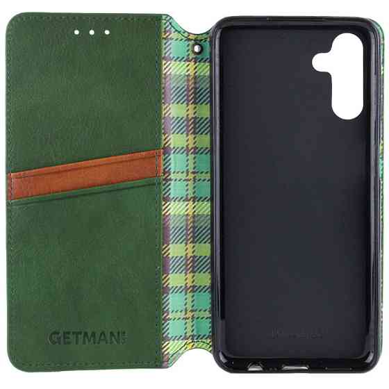 Кожаный чехол-книжка GETMAN Cubic (PU) для Samsung Galaxy A24 4G Херсон