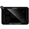 Защитное стекло на камеру Full Block (тех.пак) для Apple iPhone 17 Pro Max (6.9") Херсон