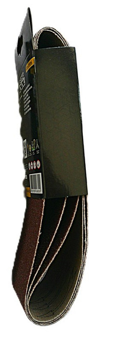 Лента шлифовальная MASTERTOOL зерно 36 76×457 мм 3 шт 08-3303 Харків - зображення 2