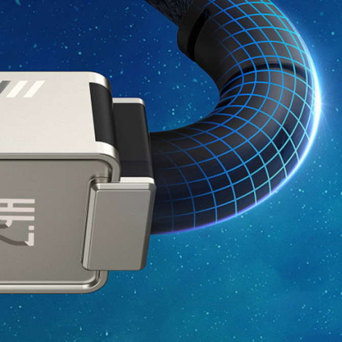 Дата кабель Baseus Unbreakable Series Fast Charging USB to Lightning 2.4A 1m (P10355802111-0) Херсон - изображение 2
