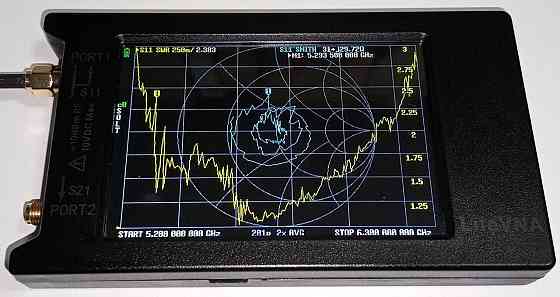 Антенна 2335-2585/5300-6120MHz 6-7dBi 20W, SMA-male разъем Дніпро